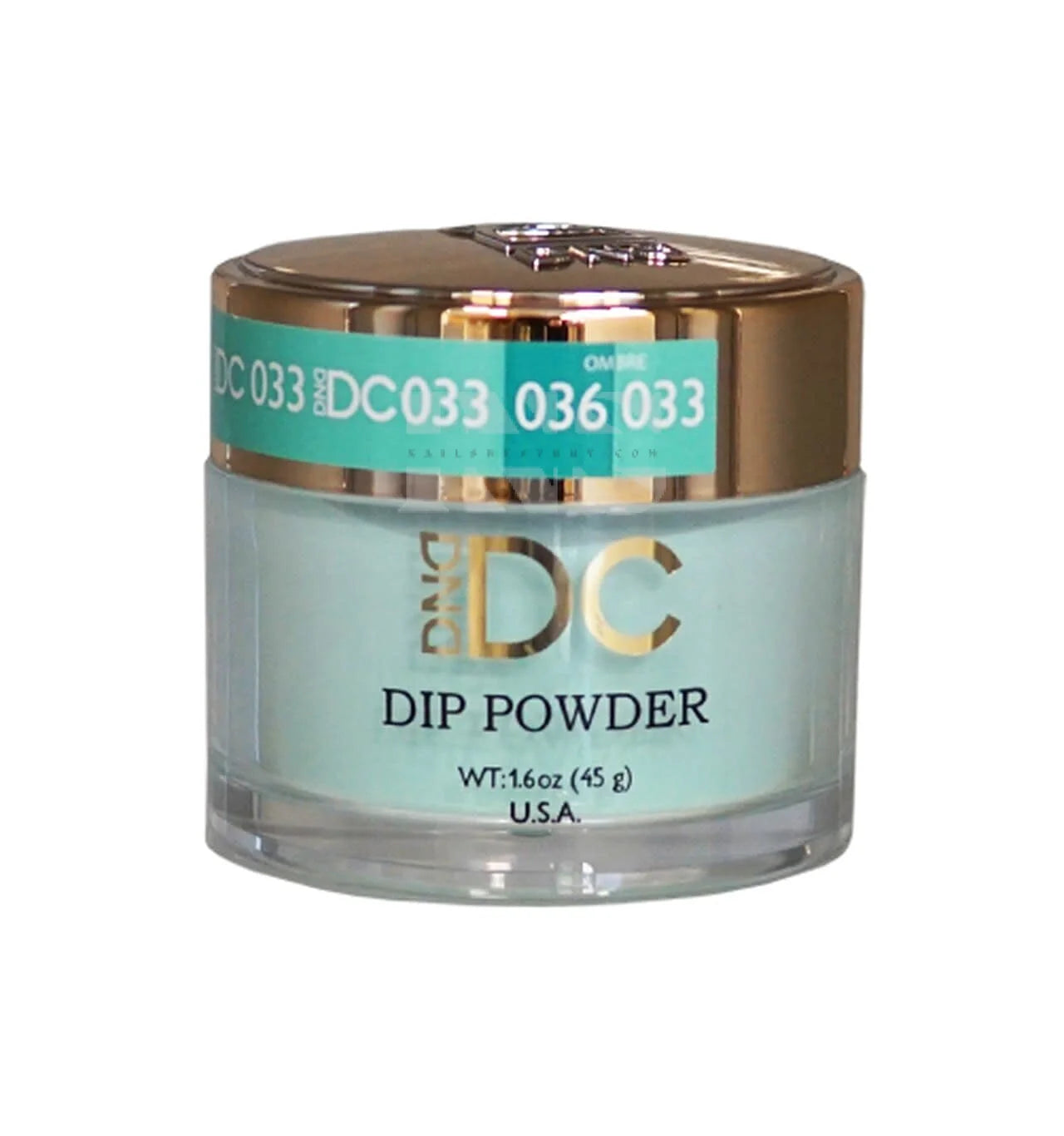 DND DC Dip 033 Nile Green - 1.6 oz