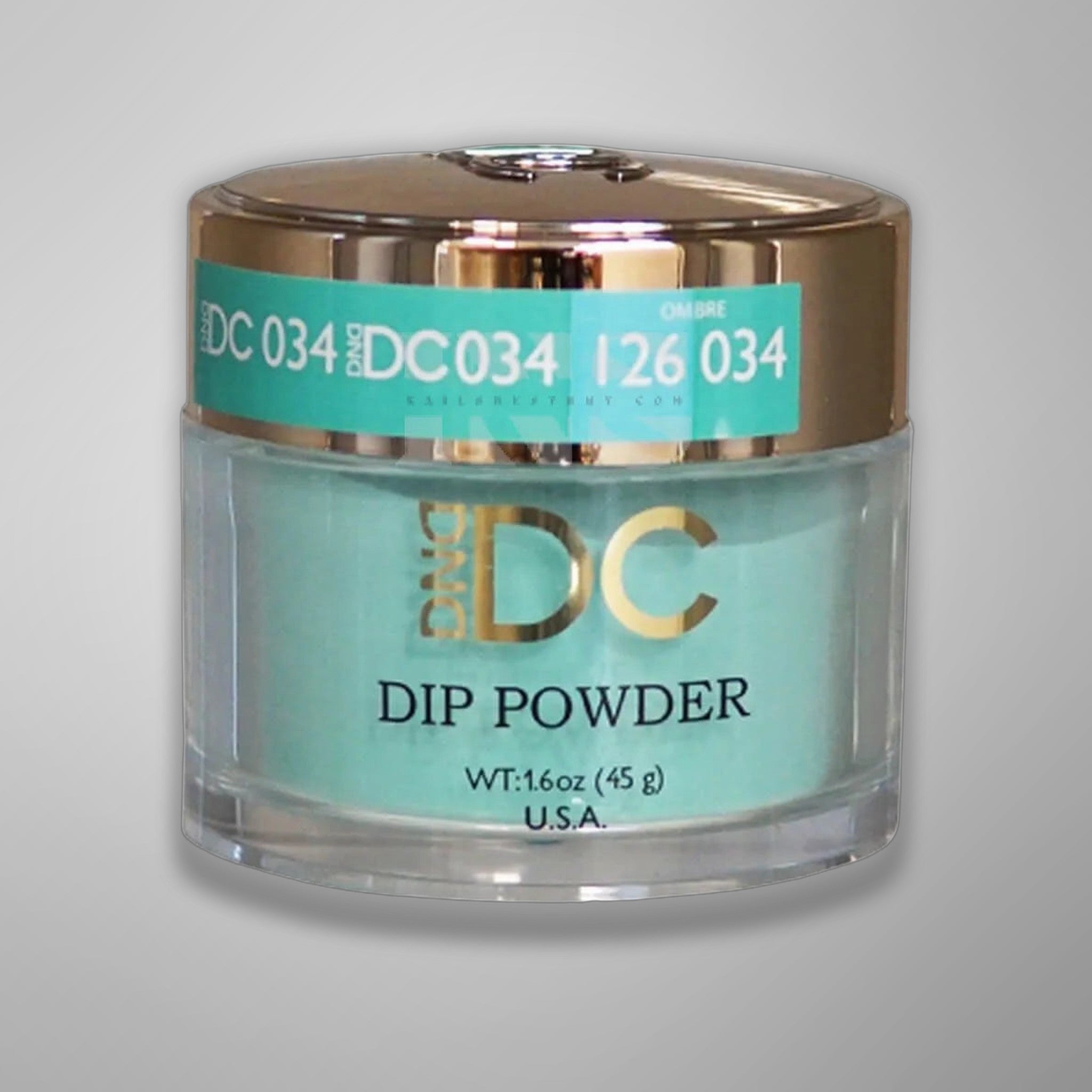DND DC Dip - 034 Mint Green - 1.6 oz