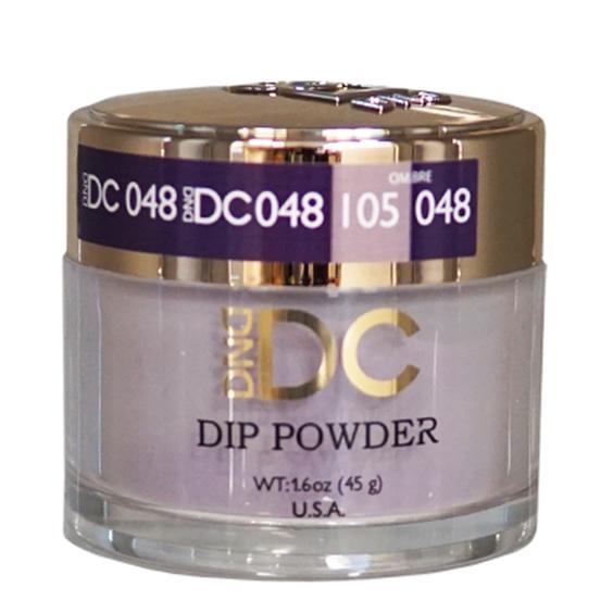 DND DC Dip Powder - 048 Electric Purple - 1.6oz jar