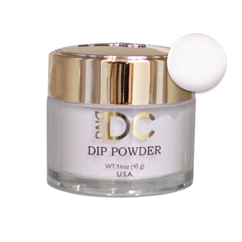 DND DC Dip Powder - 057 White Bunny - 1.6oz jar