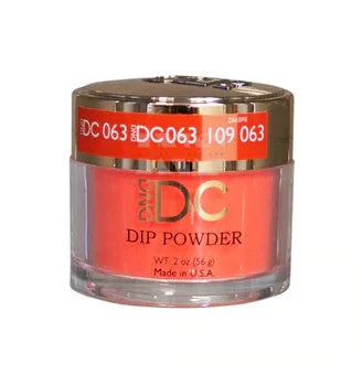 DND DC Dip 063 Shocking Orange - 1.6 oz