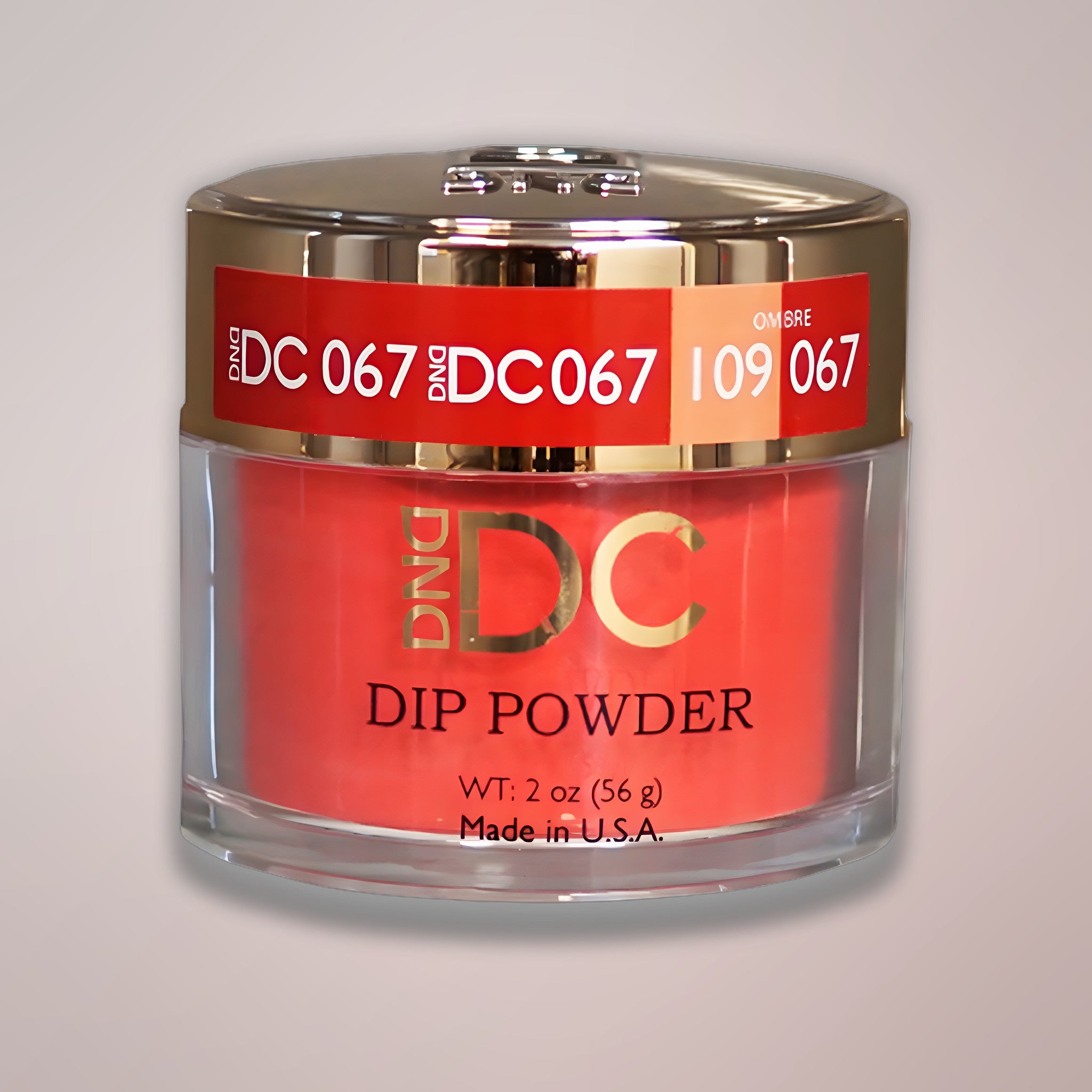 DND DC Dip - 067 Fire Engine Red - 1.6 oz