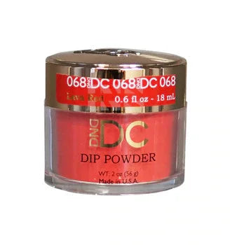 DND DC Dip 068 Lava Red - 1.6 oz