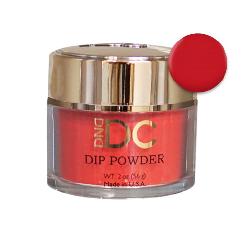 DND DC Dip Powder - 068 Lava Red - 1.6oz jar