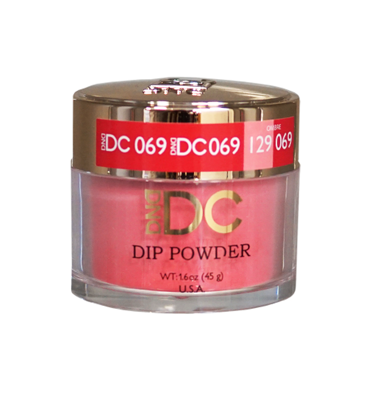 DND DC Dip Powder - 069 Royal Pink - 1.6oz jar