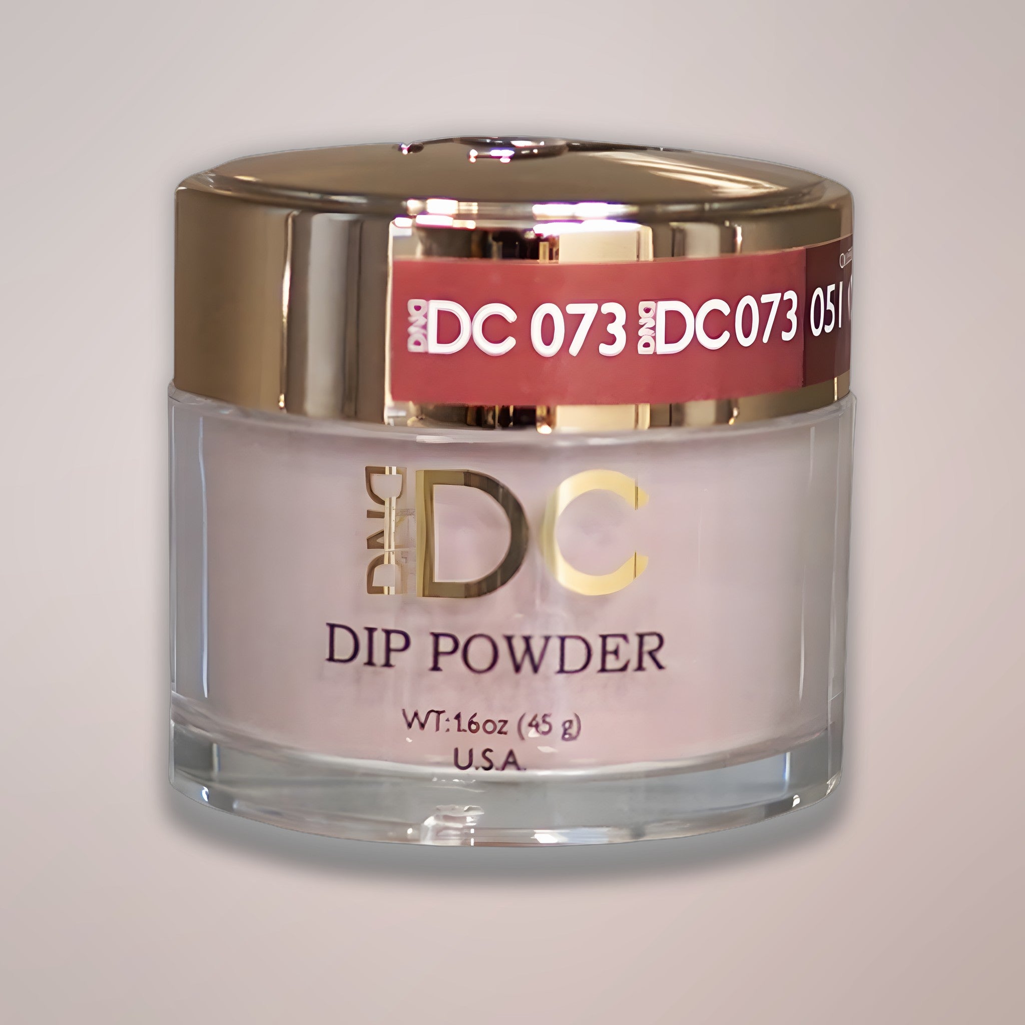 DND DC Dip - 073 Dusty Coral - 1.6 oz