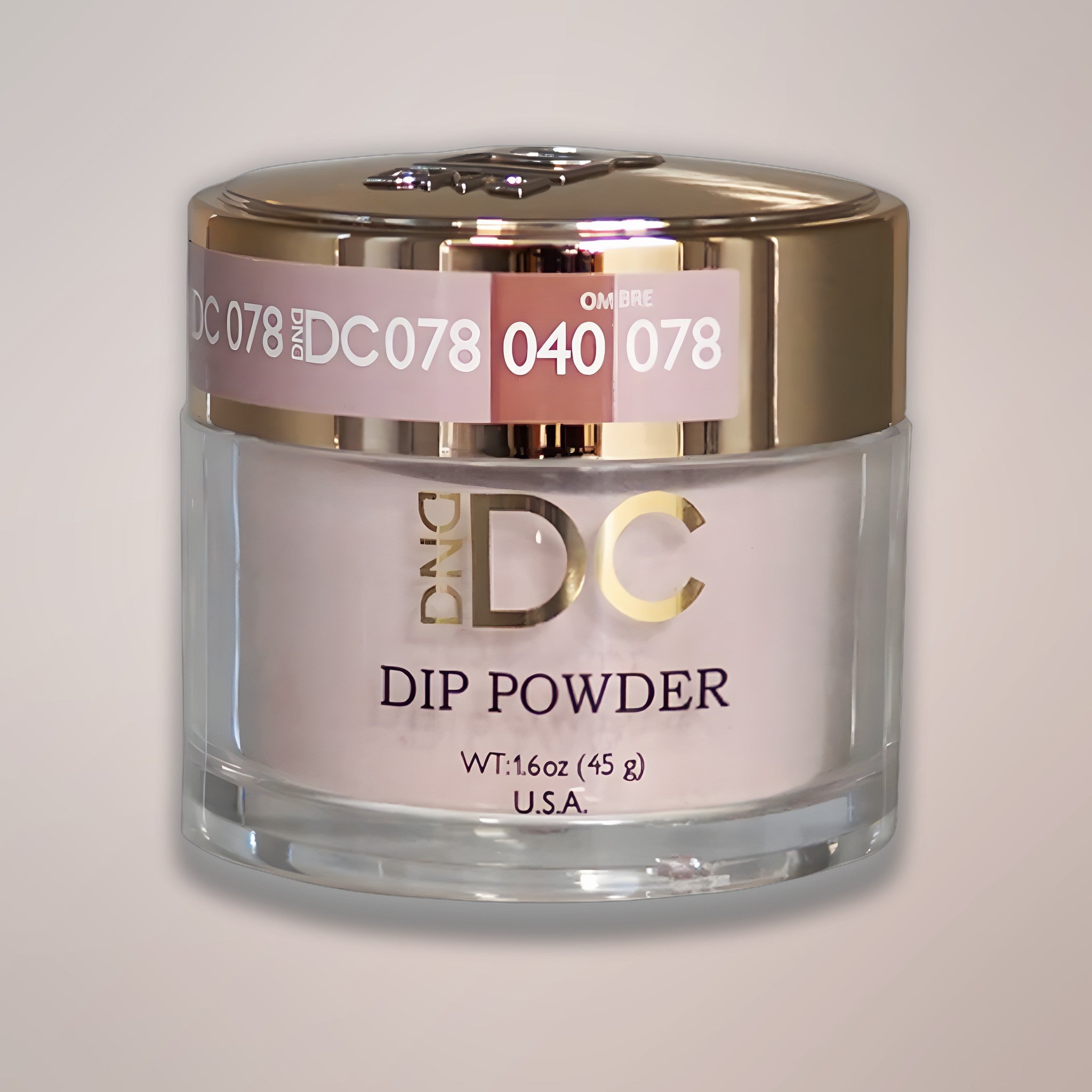 DND DC Dip - 078 Rose Beige - 1.6 oz