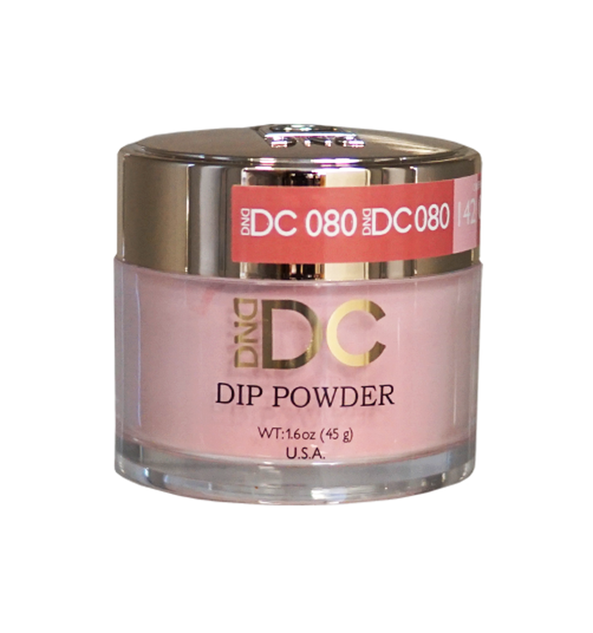 DND DC Dip Powder - 080 Lobster Bisque - 1.6oz jar