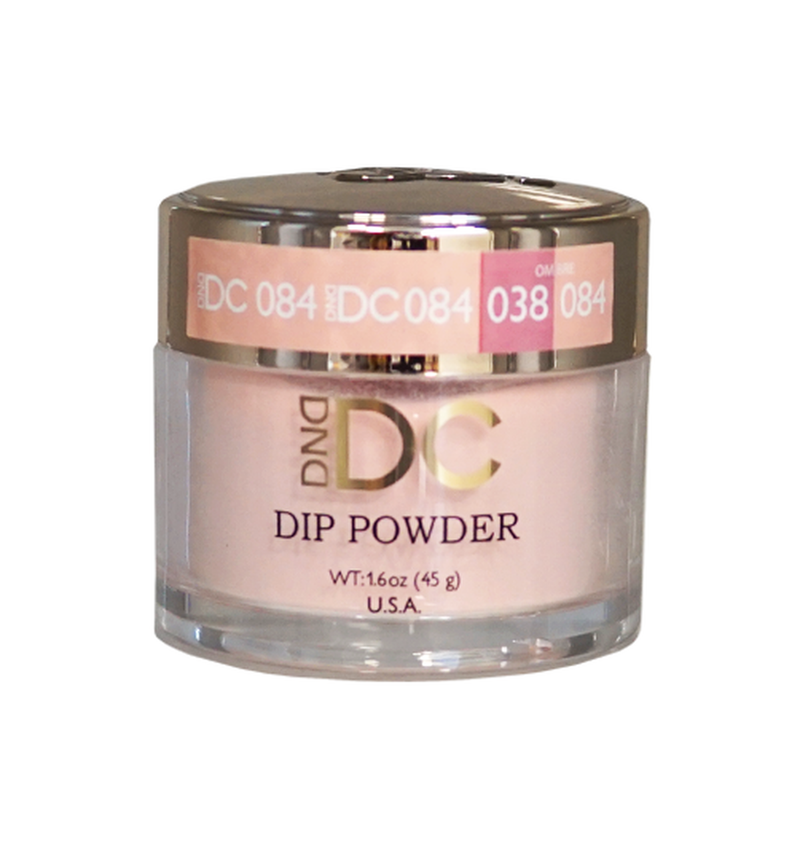 DND DC Dip Powder - 084 Sunny Orange - 1.6oz jar