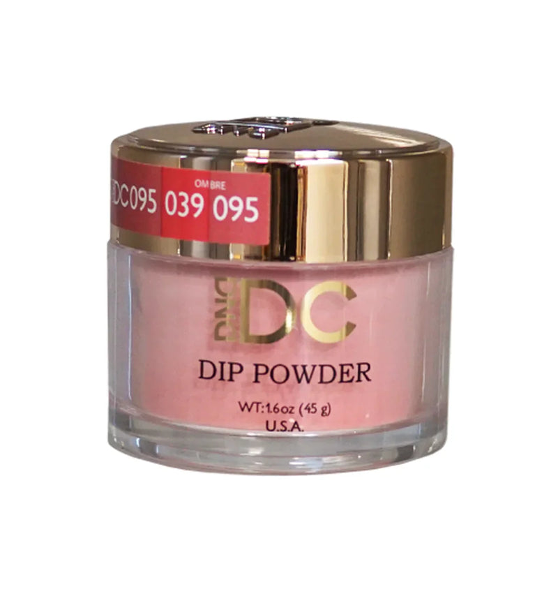 DND DC Dip Powder - 095 Orange Rust - 1.6oz jar
