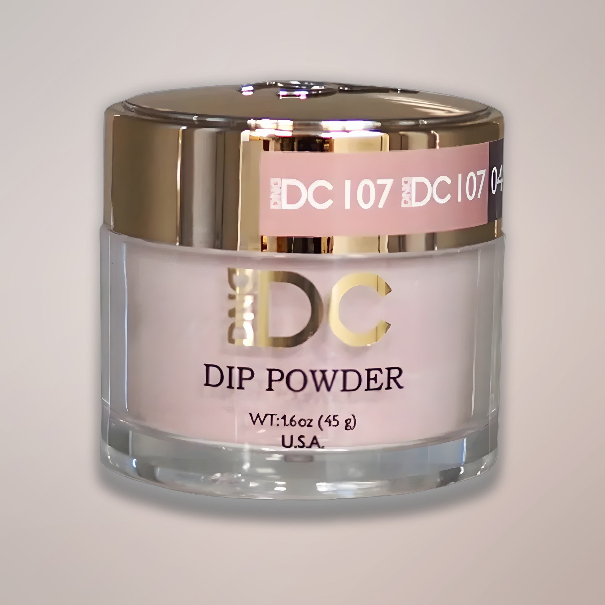 DND DC Dip - 107 Light Apricot - 1.6 oz
