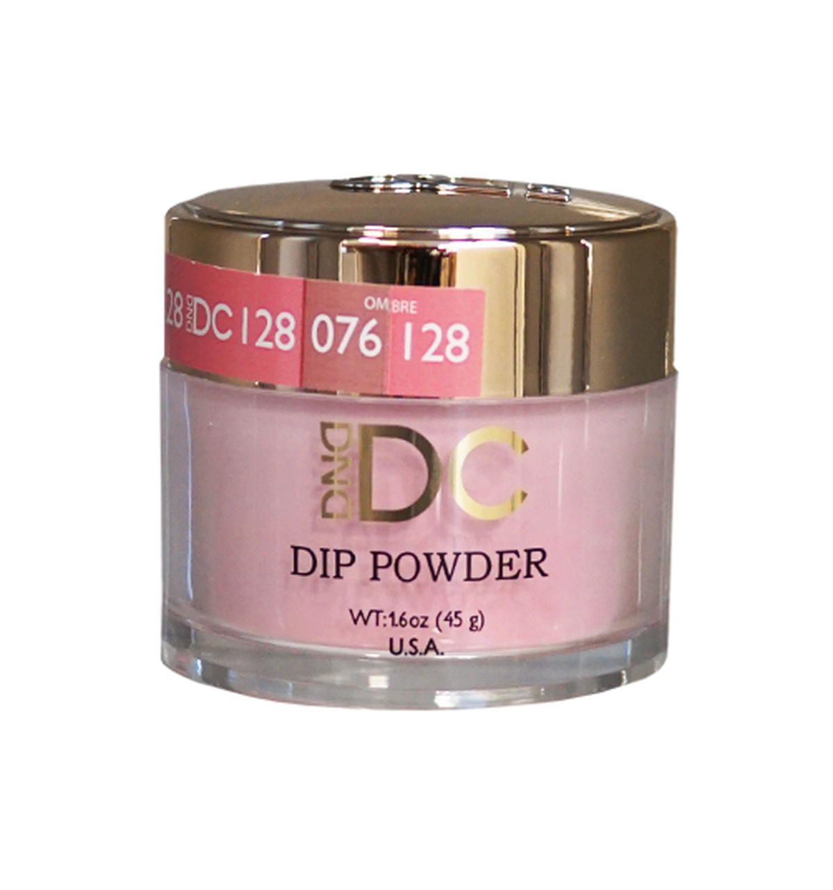 DND DC Dip Powder - 128 Fuzzy Wuzzy - 1.6oz jar