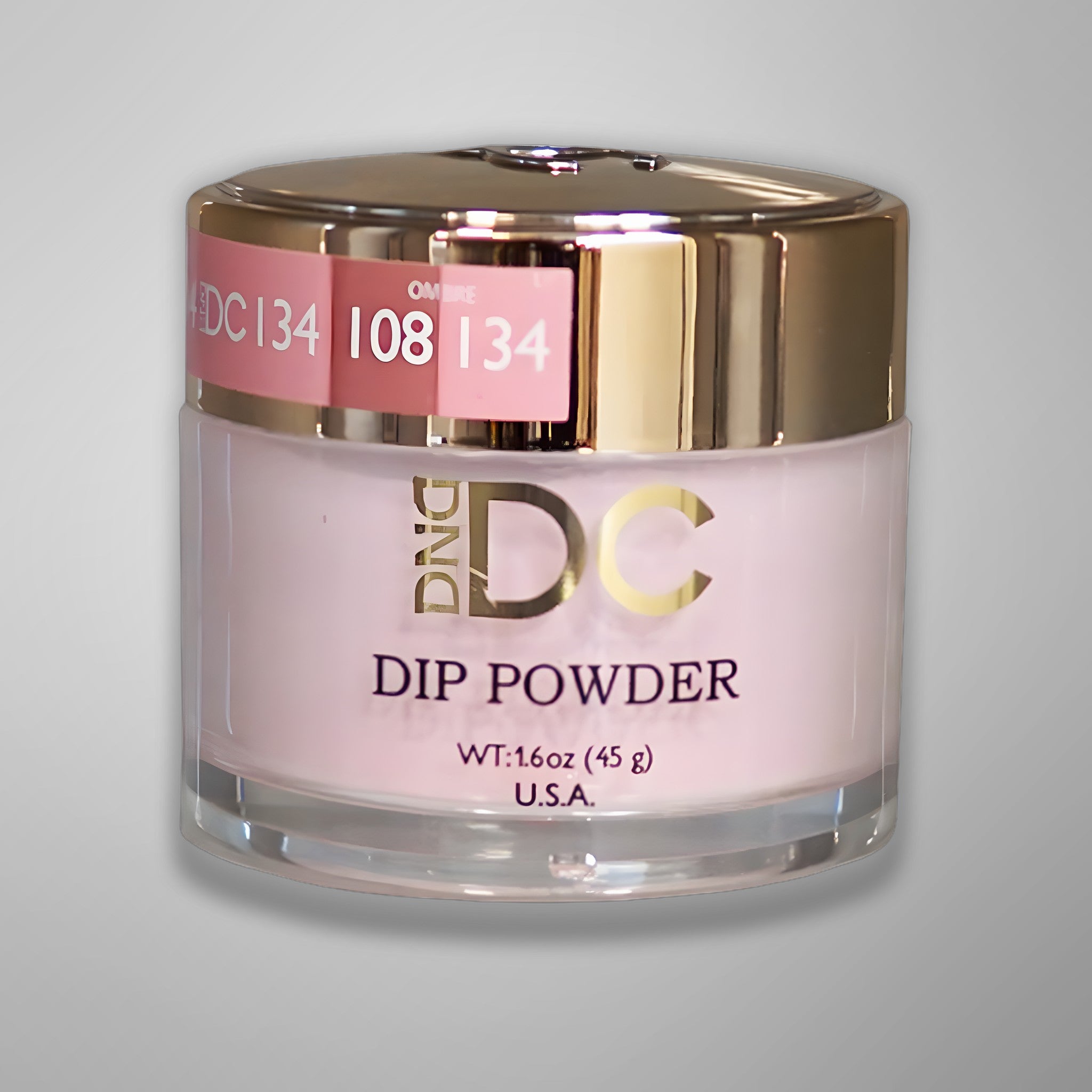 DND DC Dip - 134 Easy Pink - 1.6 oz
