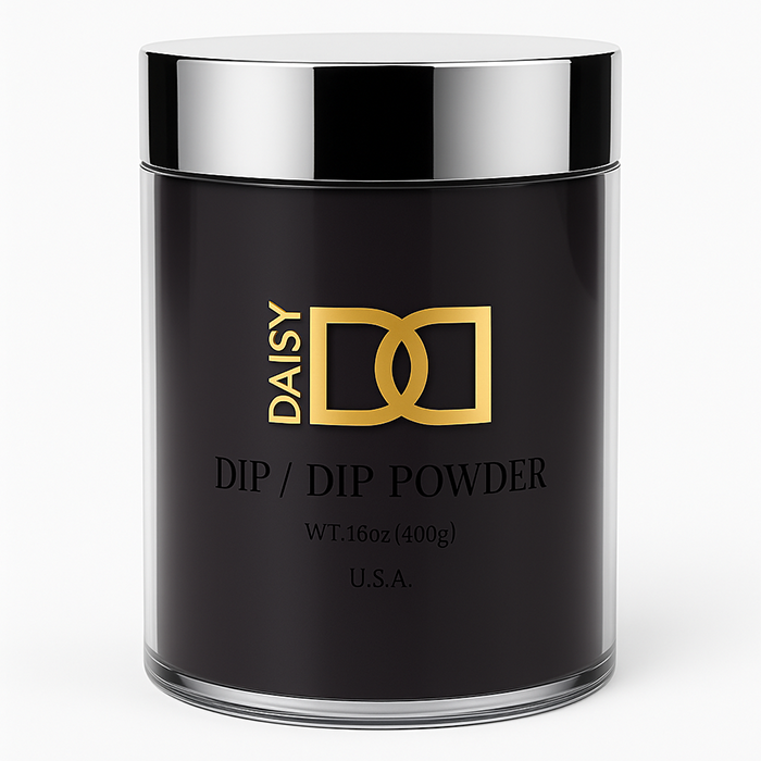 Dnd dc dip & dap #007 black - 16 oz - dip polish
