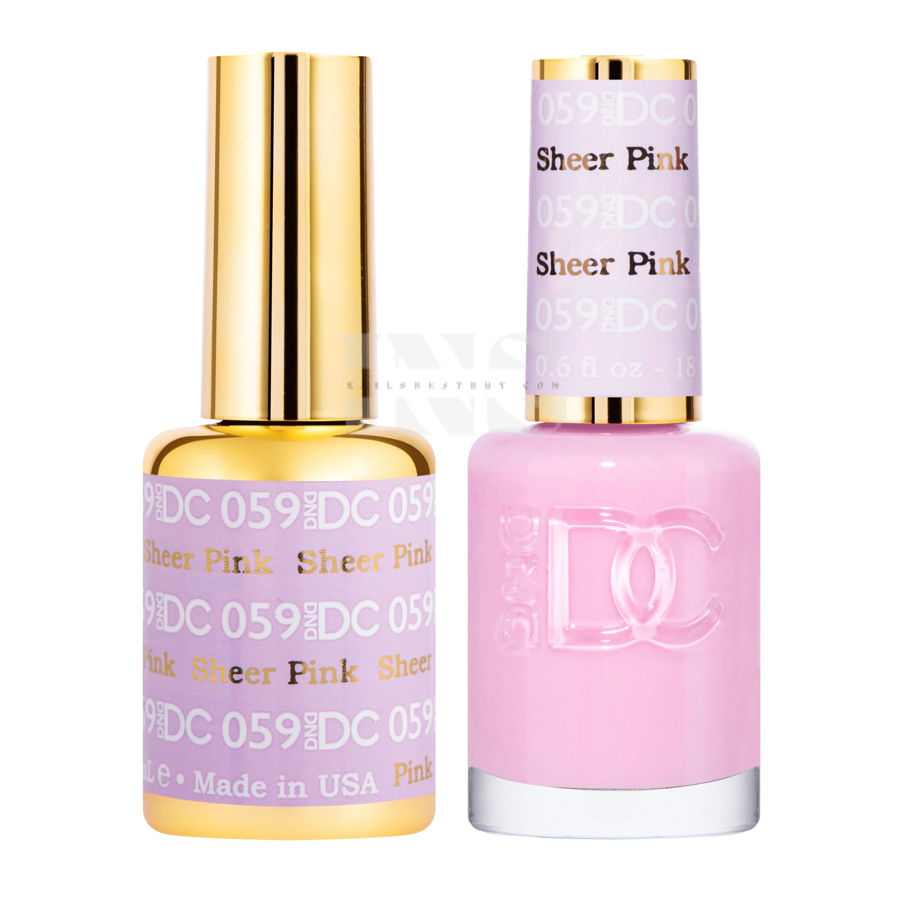 DND DC Duo - 059 Sheer Pink