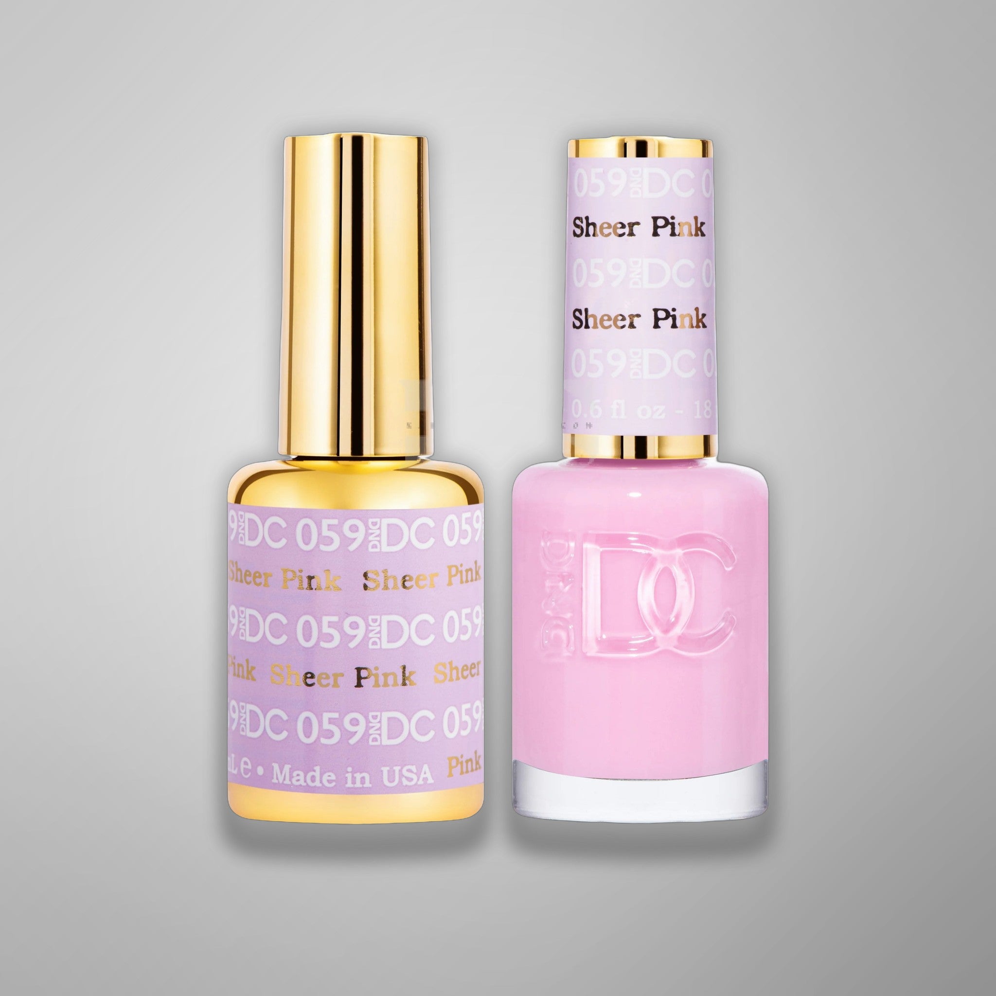 DND DC Duo - 059 Sheer Pink