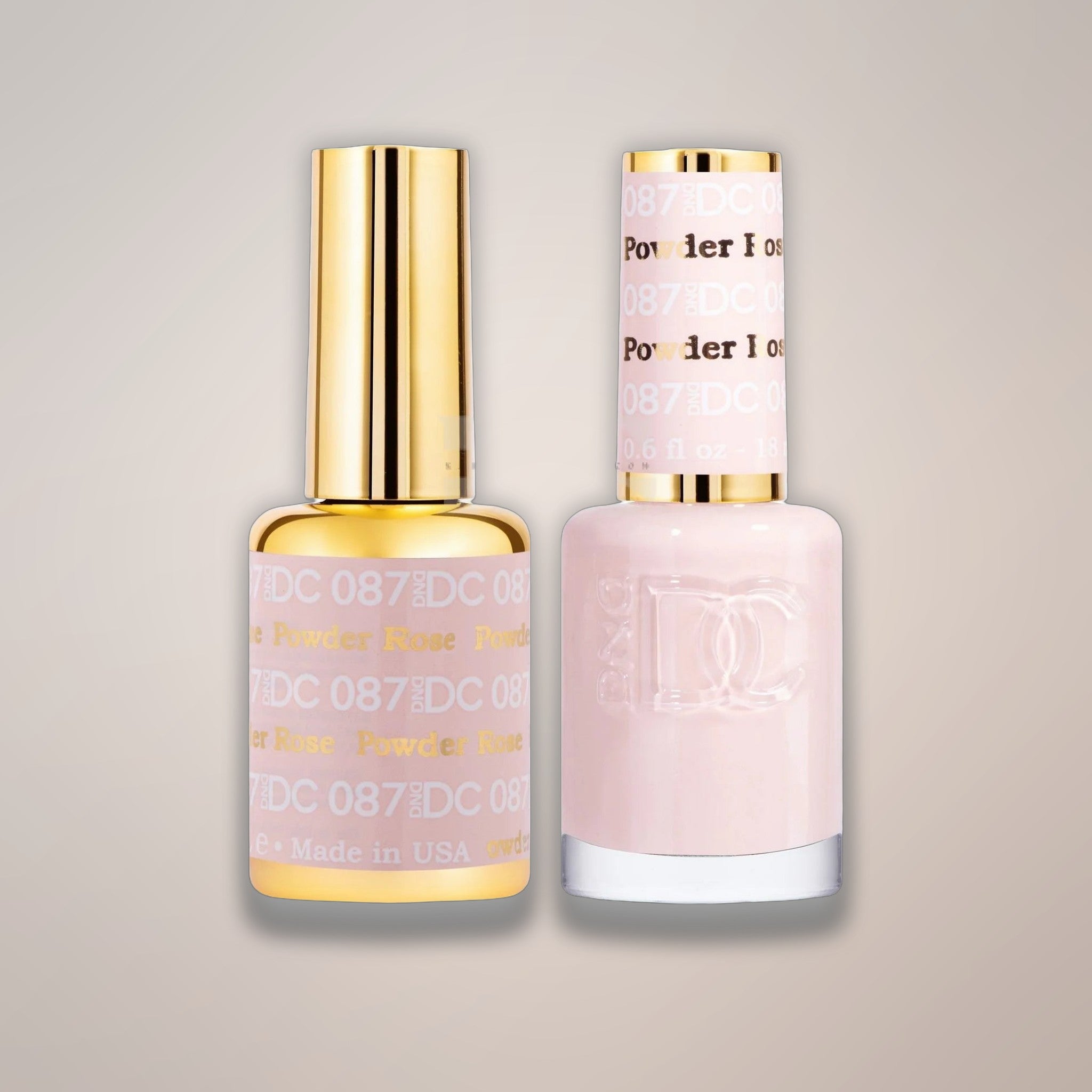 DND DC Duo - 087 Rose Powder