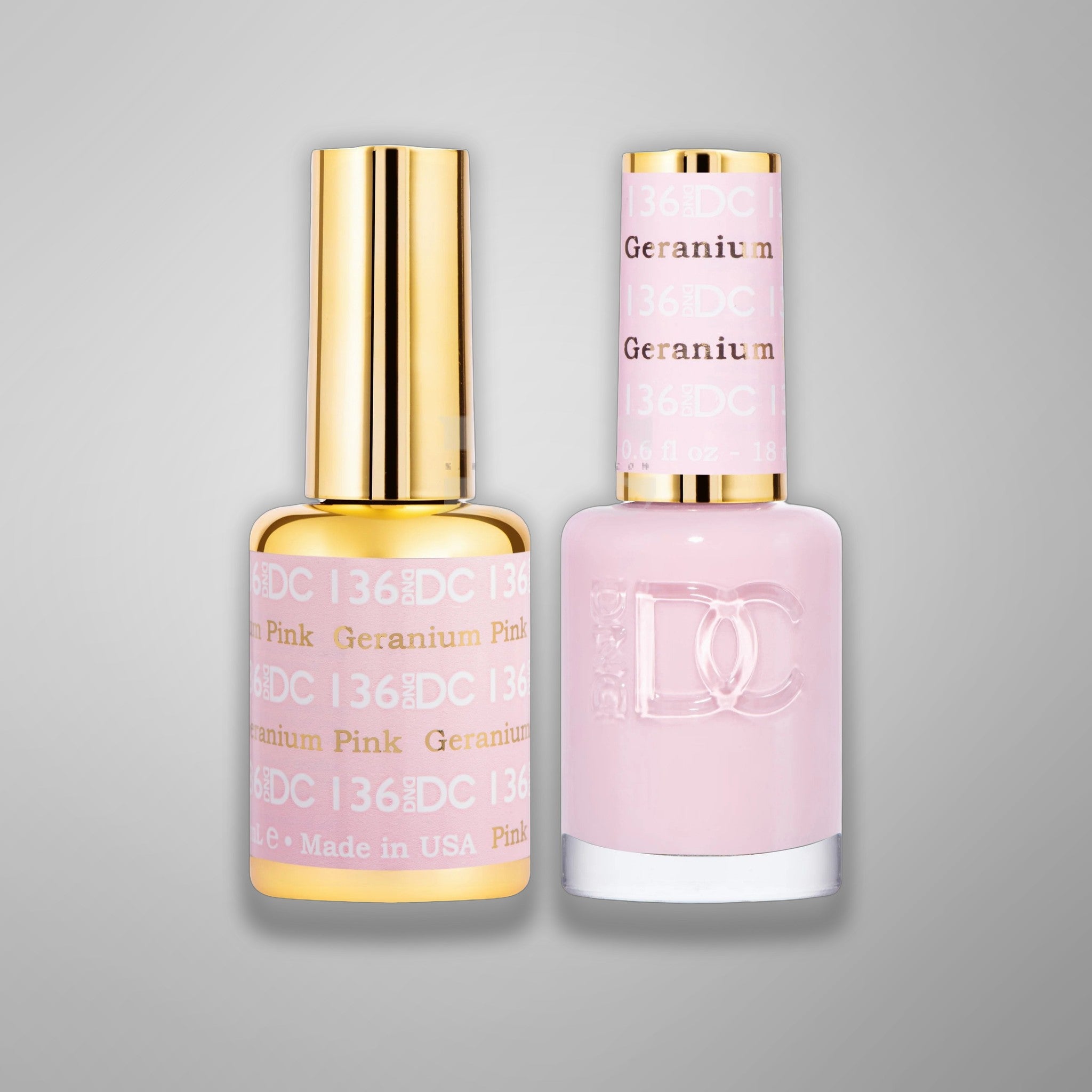 DND DC Duo - 136 Geranium Pink