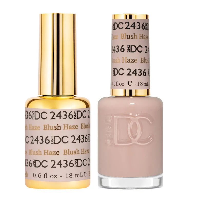 Dnd dc duo - 2436 blush haze - duo polish
