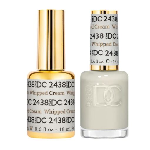 Dnd dc duo - 2438 whipped cream - duo polish