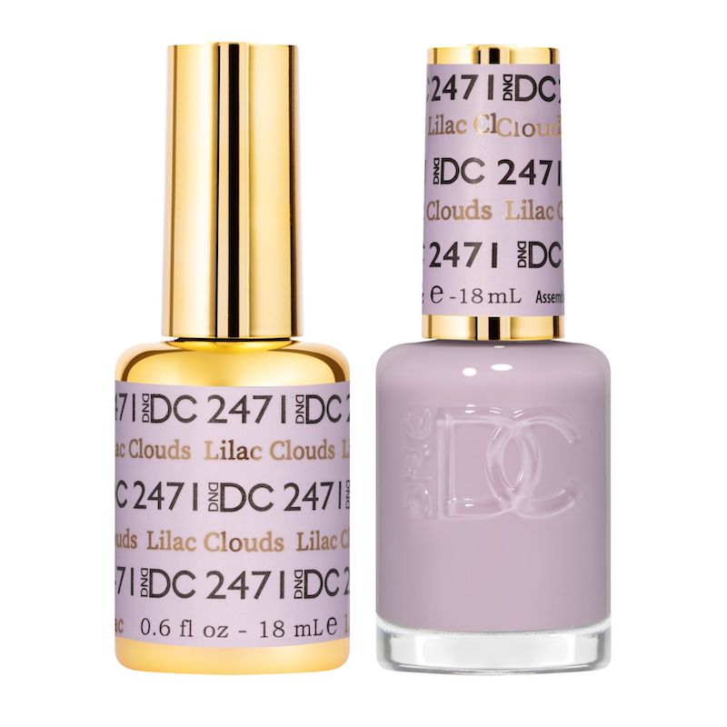 Dnd dc duo - 2471 lilac clouds - duo polish