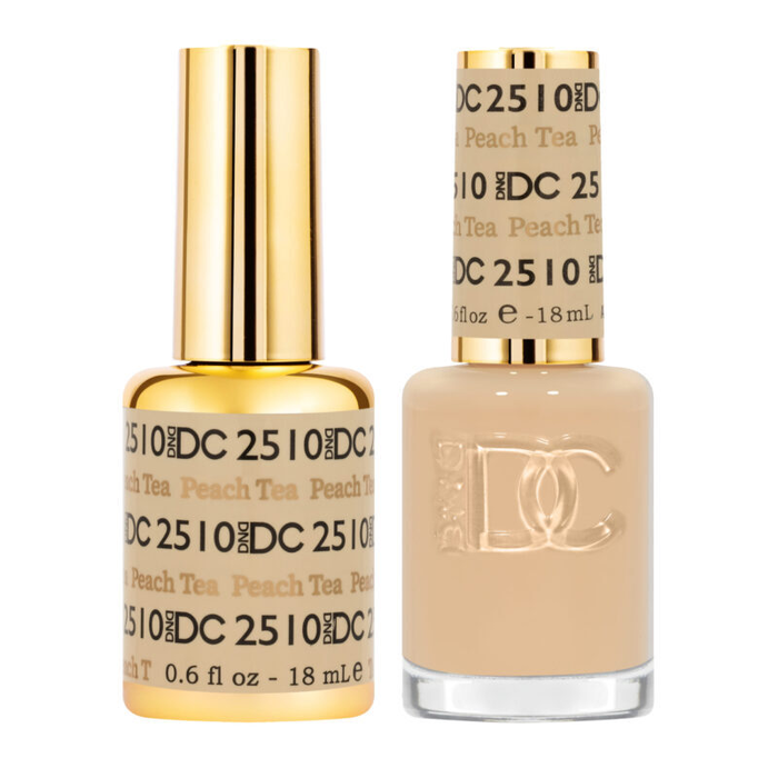 Dnd dc duo - 2510 peach tea - duo polish