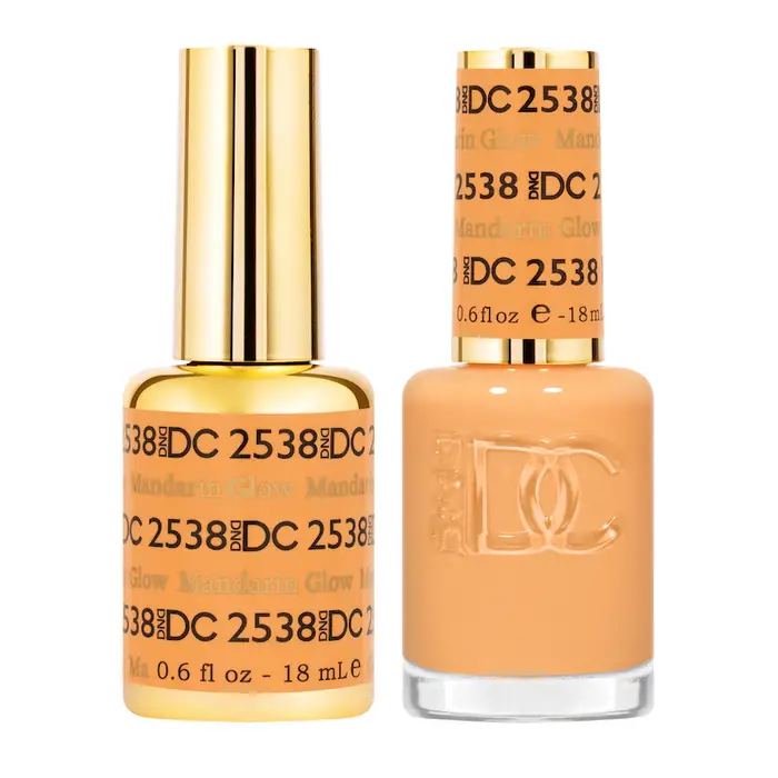 Dnd dc duo - 2538 mandarin glow - duo polish
