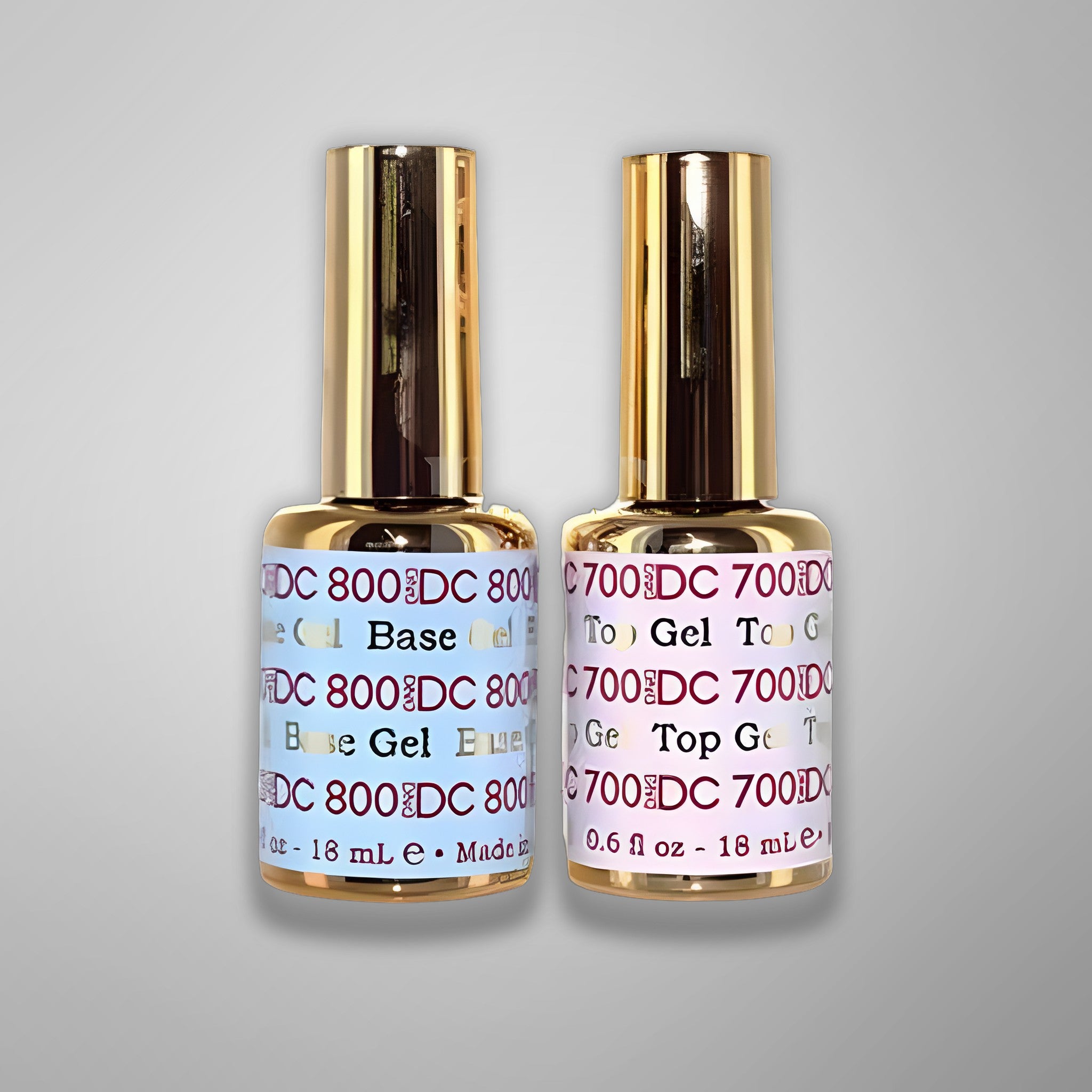 DND DC Duo Gel - 700-800 Base & Top Cleanse - 0.6 Oz