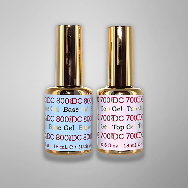 DND DC Duo Gel - 700-800 Base & Top Cleanse - 0.6 Oz