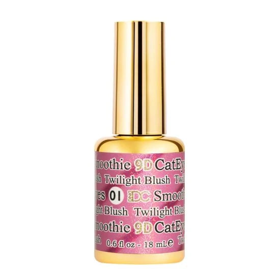 Dnd dc gel - 9d cat eye - 01 twilight blush - gel polish