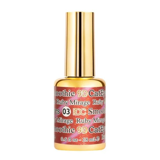 Dnd dc gel - 9d cat eye - 03 ruby mirage - gel polish