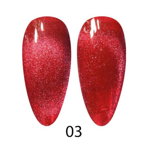 DND DC Gel - 9D Cat Eye - 03 Ruby Mirage
