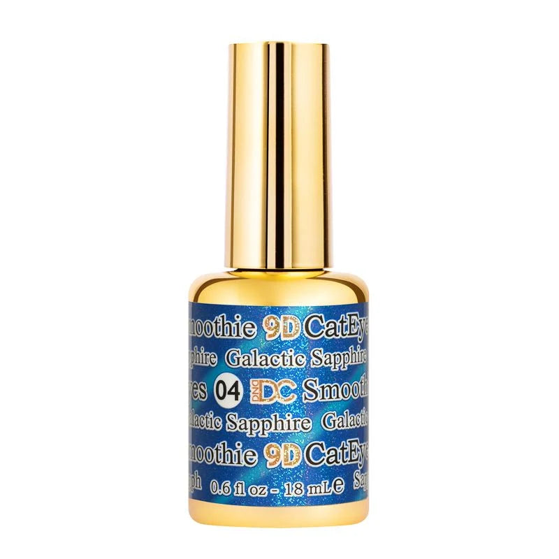 Dnd dc gel - 9d cat eye - 04 galactic sapphire - gel polish