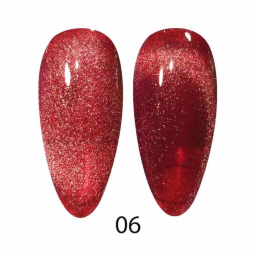 DND DC Gel - 9D Cat Eye - 06 Wine N' Lust