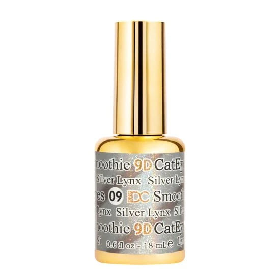 Dnd dc gel - 9d cat eye - 09 silver lynx - gel polish
