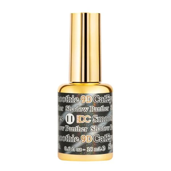 Dnd dc gel - 9d cat eye - 11 shadow panther - gel polish
