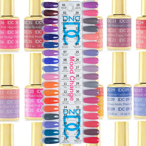 DND DC Gel - Collection (MOOD) - 36 pc