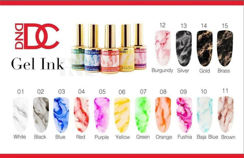 DND DC Gel Ink Collection 15 Colors