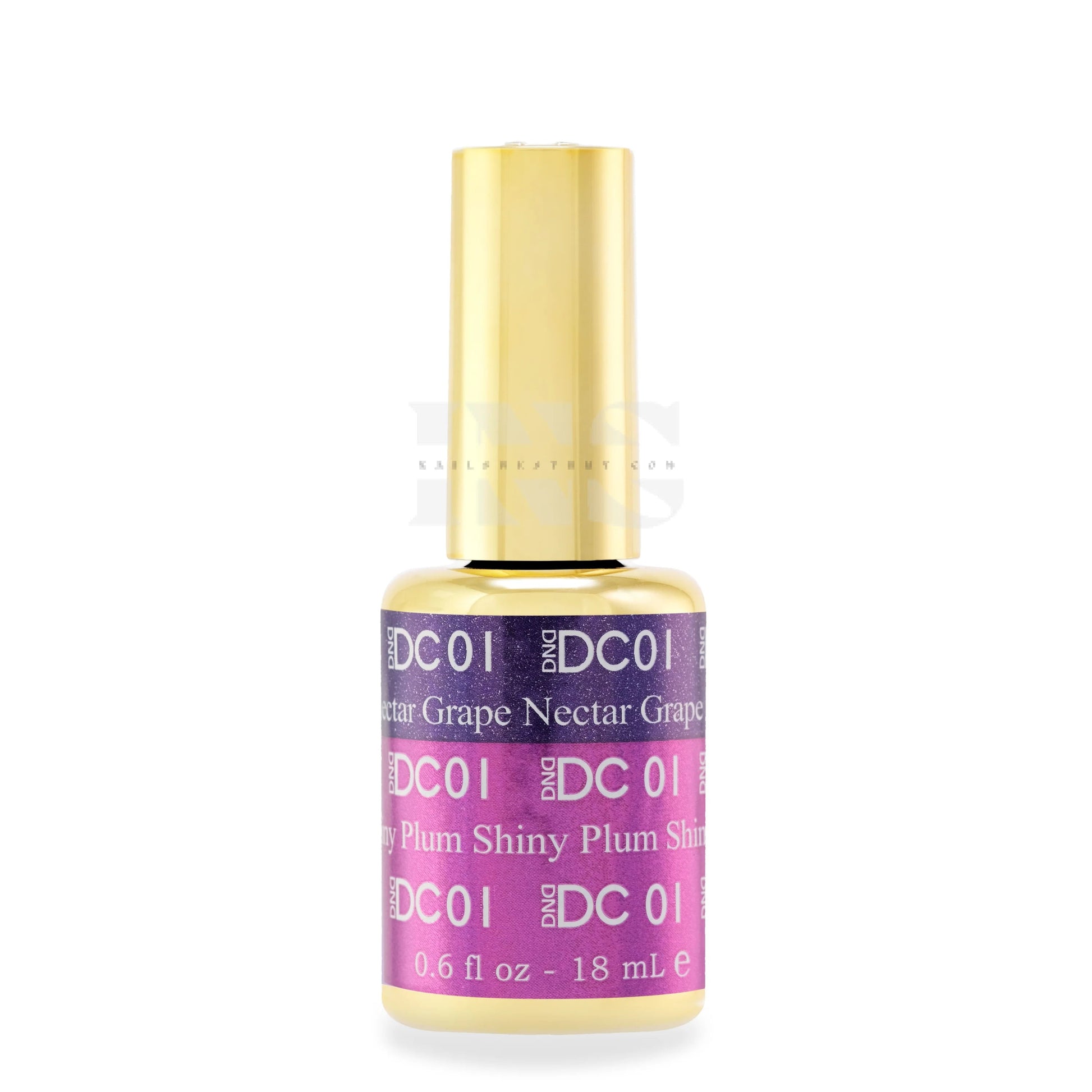 DND DC Gel - Mood Change - 01 Nectar Grape to Shiny Plum