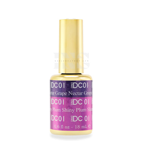 DND DC Gel - Mood Change - 01 Nectar Grape to Shiny Plum