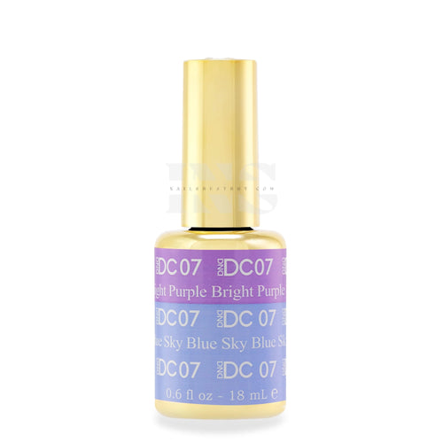 DND DC Gel - Mood Change - 07 Bright Purple To Sky Blue