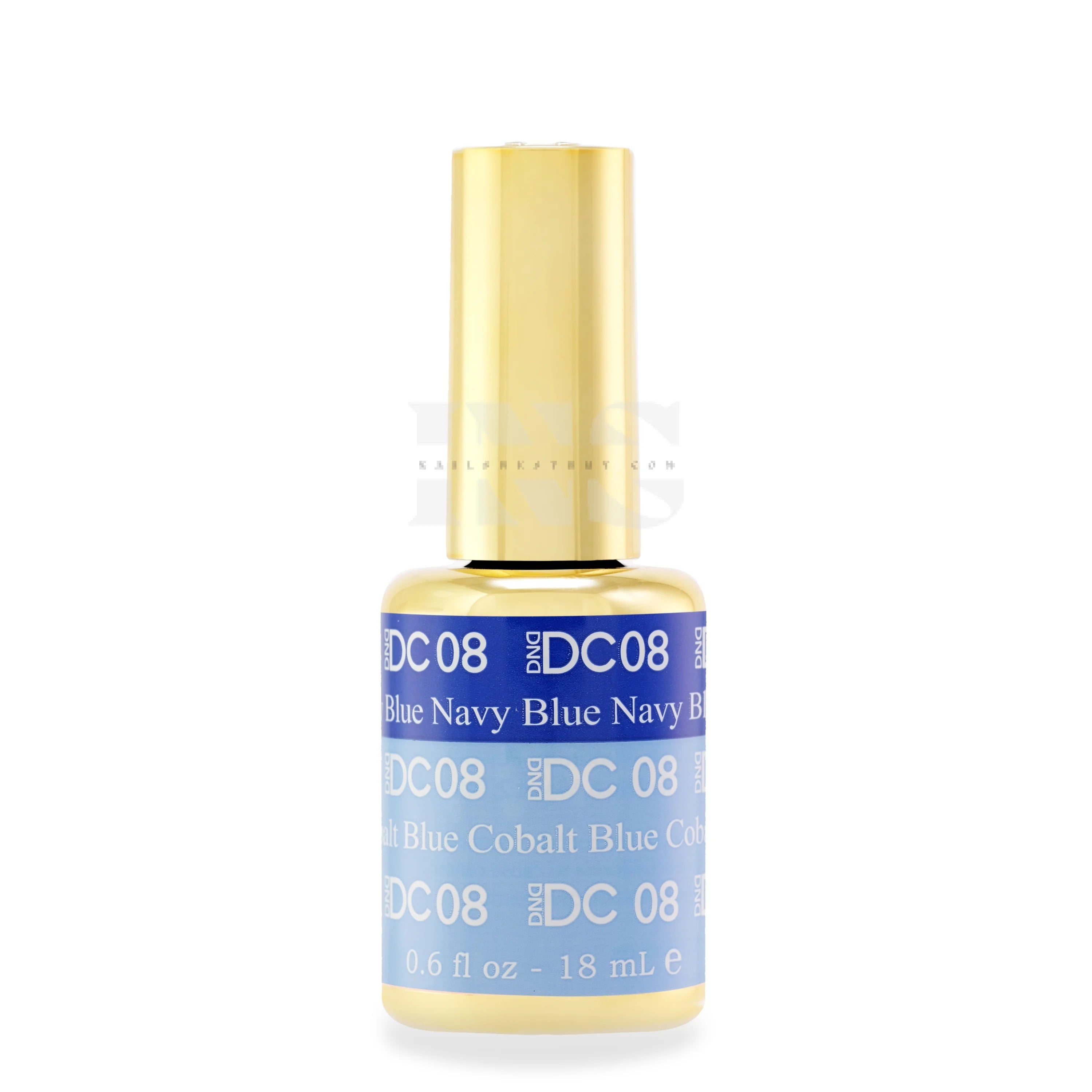 DND DC Gel - Mood Change - 08 Navy Blue To Cobalt Blue