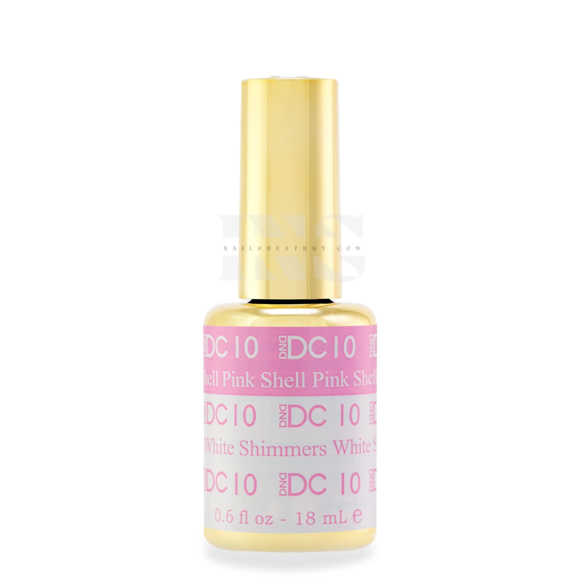 DND DC Gel - Mood Change - 10 Shell Pink To White Shimmers