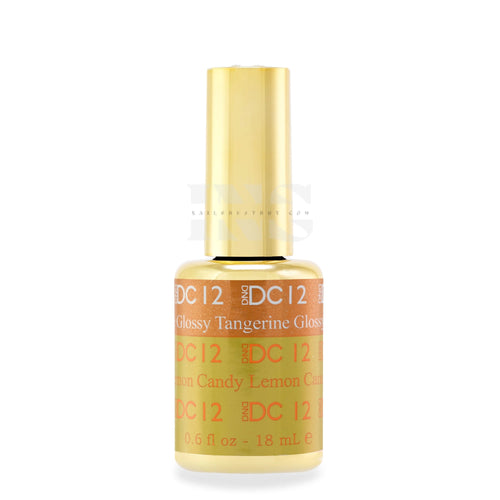 DND DC Gel - Mood Change - 12 Glossy Tangerine To Lemon Candy