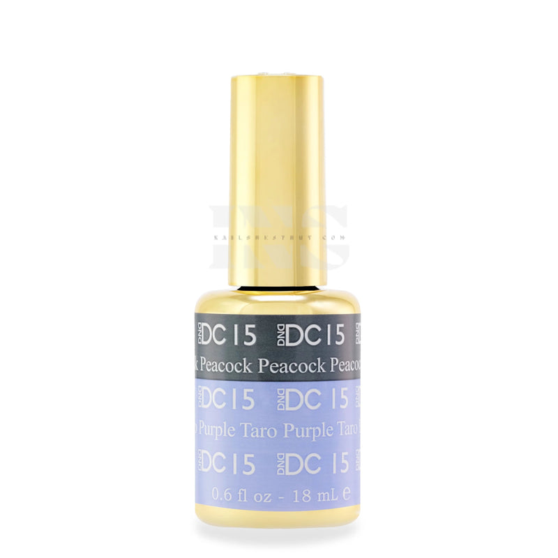 DND DC Gel - Mood Change - 15 Peacock To Taro Purple