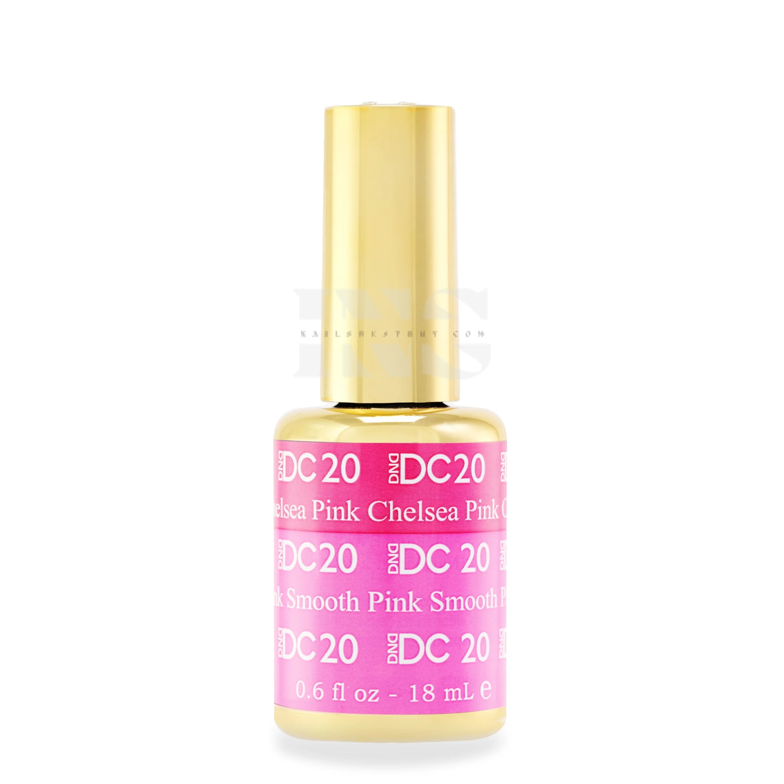 DND DC Gel - Mood Change - 20 Chelsea Pink To Pink Smooth