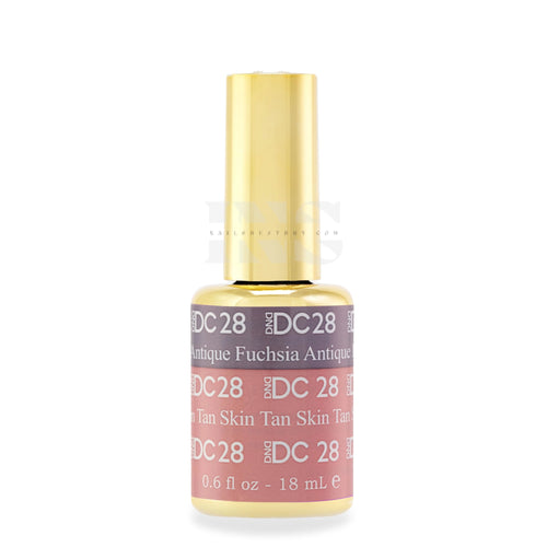 DND DC Gel - Mood Change - 28 Antique Fuchsia To Tan Skin