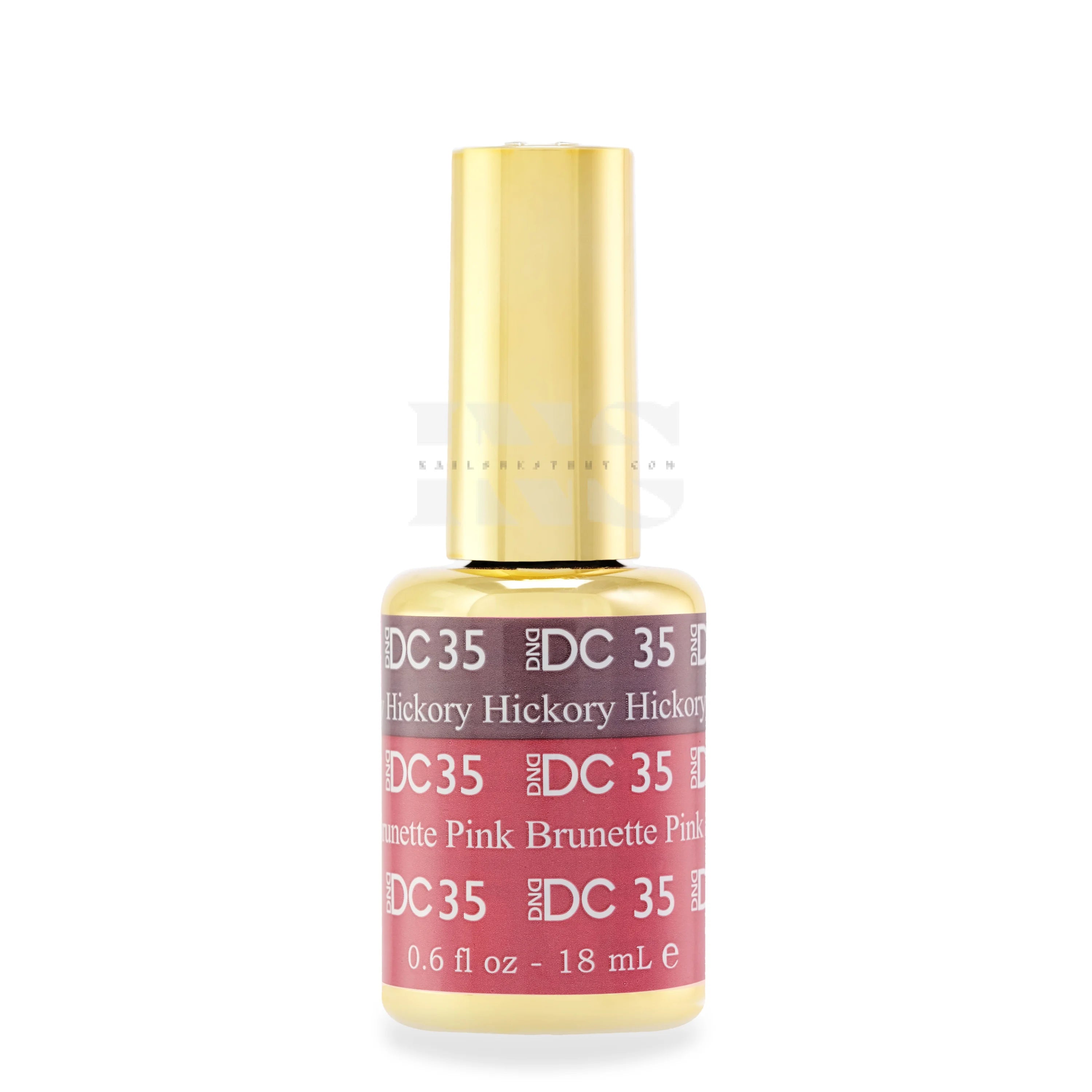 DND DC Gel - Mood Change - 35 Hickory To Brunette Pink