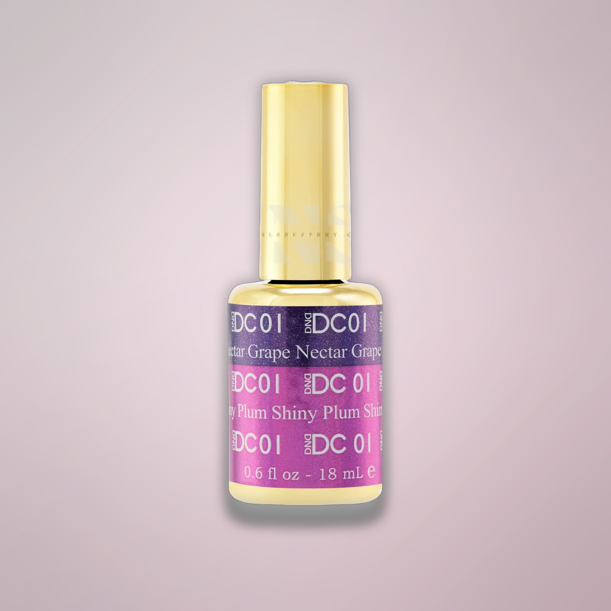 DND DC Gel - Mood Change - 01 Nectar Grape to Shiny Plum