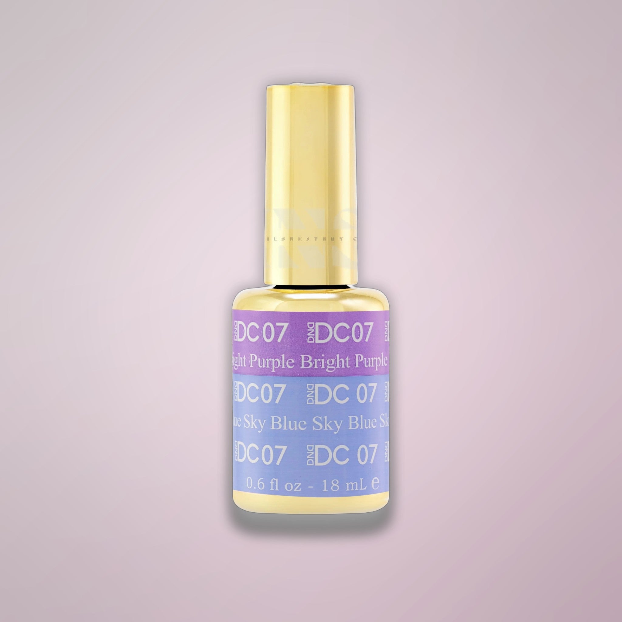DND DC Gel - Mood Change - 07 Bright Purple To Sky Blue